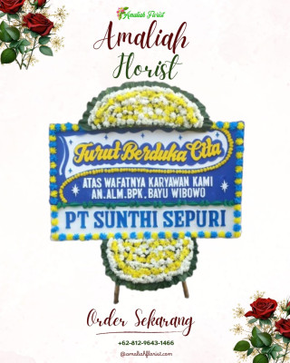 Papan Bunga Duka di Ngablak